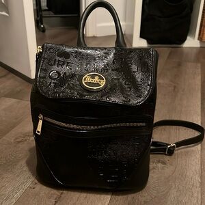 Black juicy couture backpack